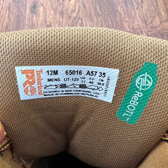 Timberland Steel Toe Work Boots - Picture 5 of 5